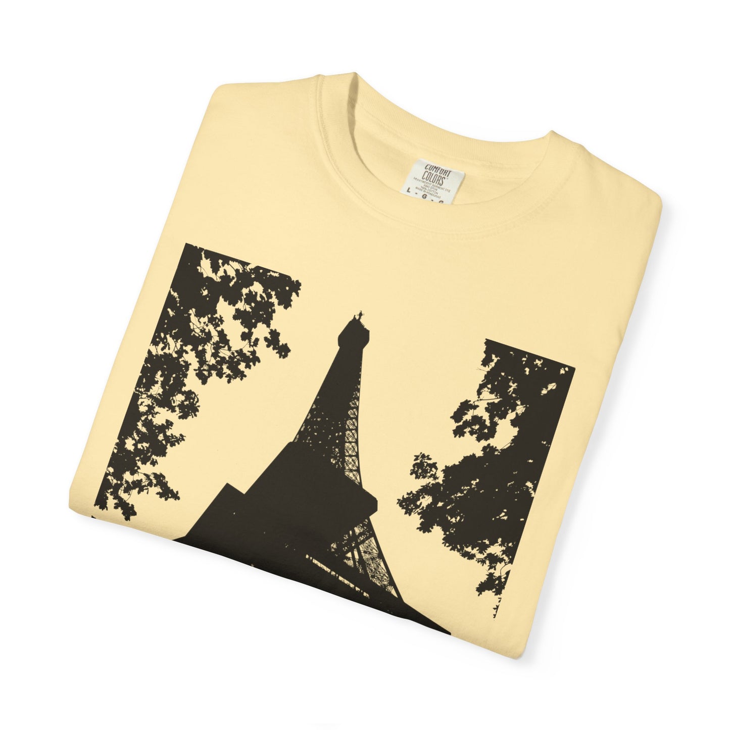 Eiffel Tower Unisex Garment-Dyed T-shirt