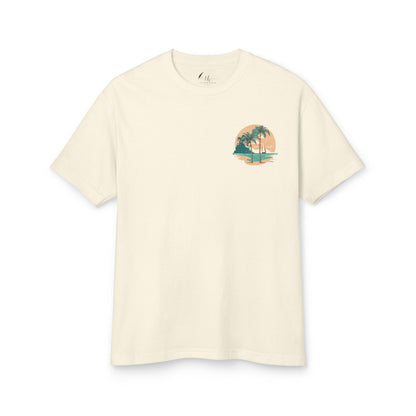 Live Bright Shine Bold Unisex Heavyweight Cotton Tee