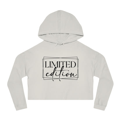 Limited Edition Women’s Cropped Hooded Sweatshirt