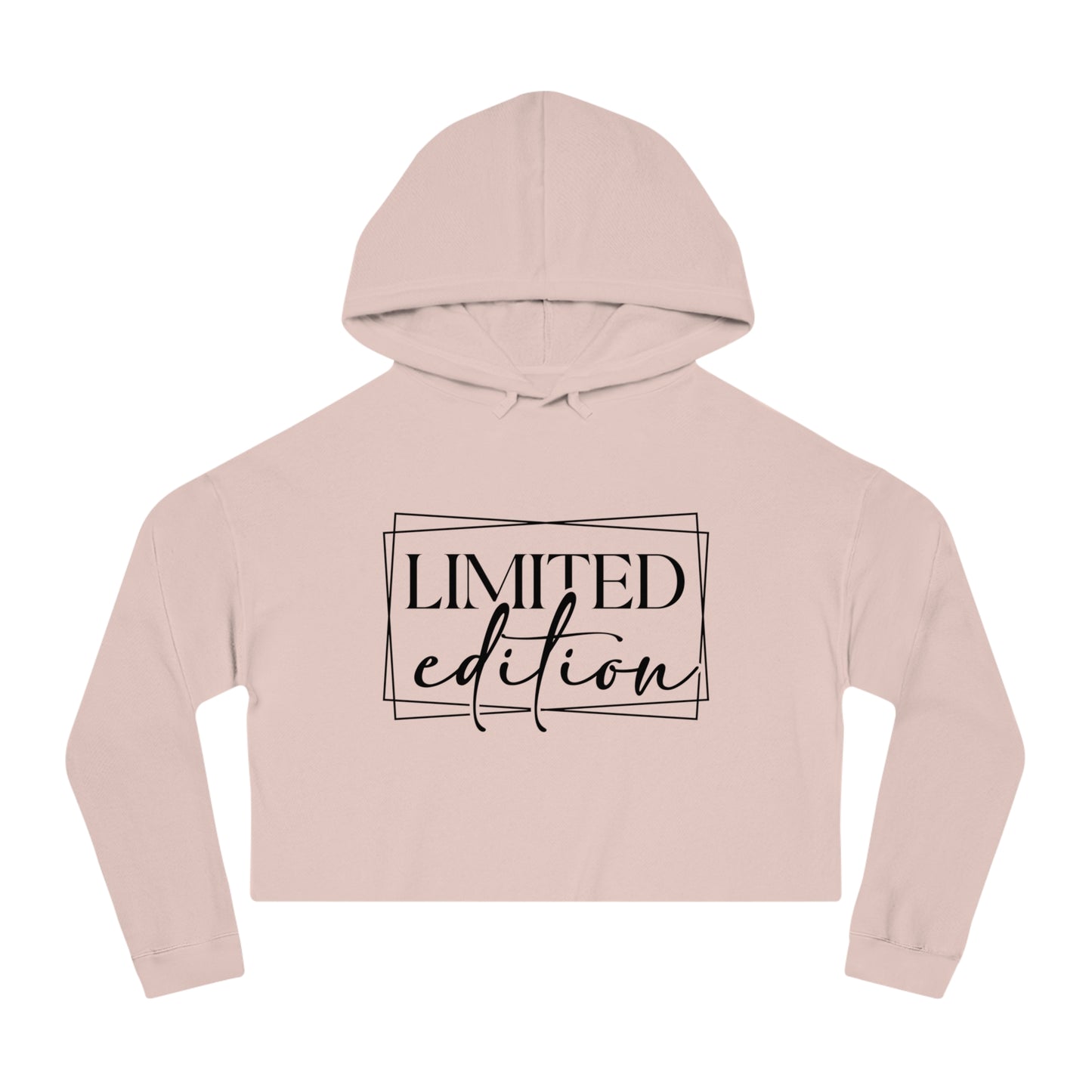 Limited Edition Women’s Cropped Hooded Sweatshirt