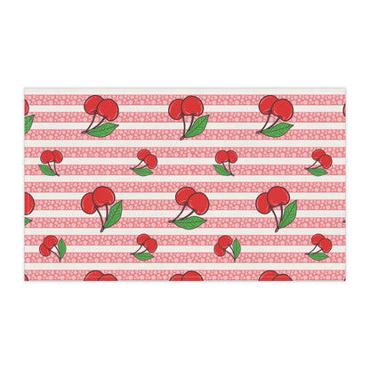 Cherry Tea Towels (cotton, poly)