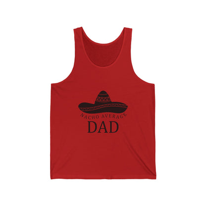 Nacho Average Dad Men's Jersey Tank