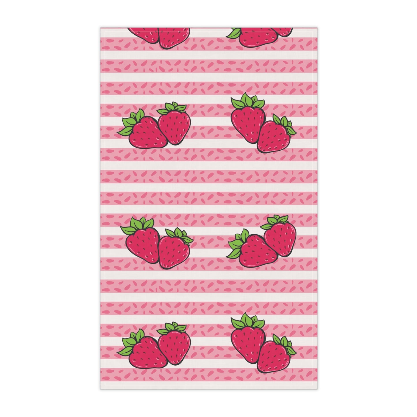 Strawberry Tea Towels (cotton, poly)