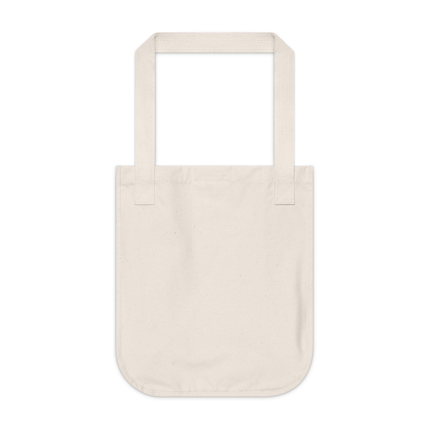 Grow Through What You Go Through Organic Canvas Tote Bag