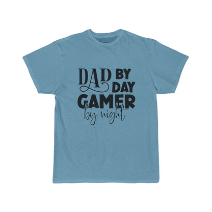 Dad by Day Gamer by Night Men's Short Sleeve Tee