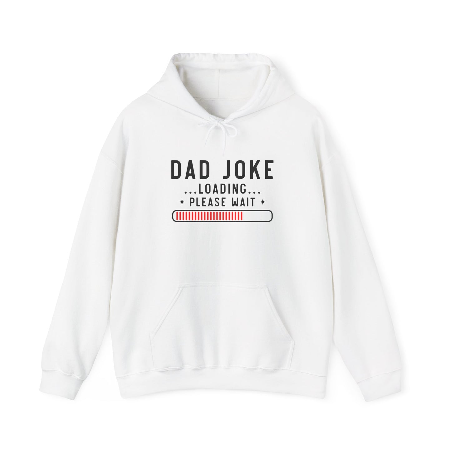 Dad Joke Loading Men's Heavy Blend™ Hooded Sweatshirt