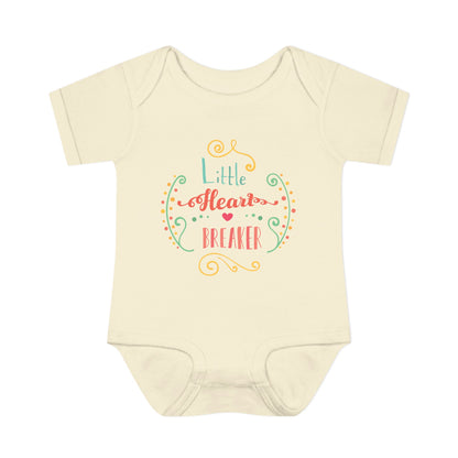 Little Heart Breaker Infant Baby Rib Bodysuit