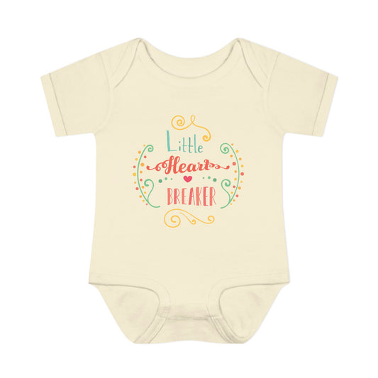 Little Heart Breaker Infant Baby Rib Bodysuit