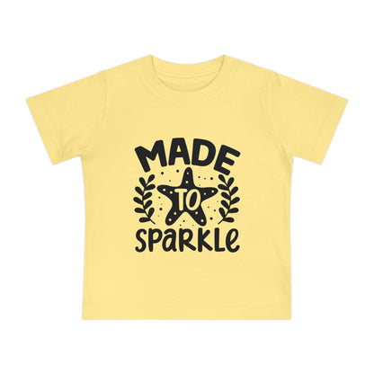 Made To Sparkle Baby Short Sleeve T-Shirt