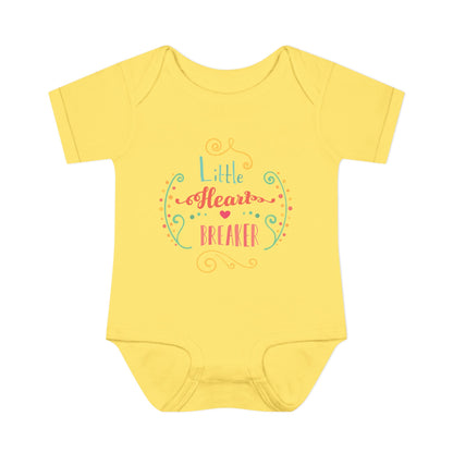 Little Heart Breaker Infant Baby Rib Bodysuit