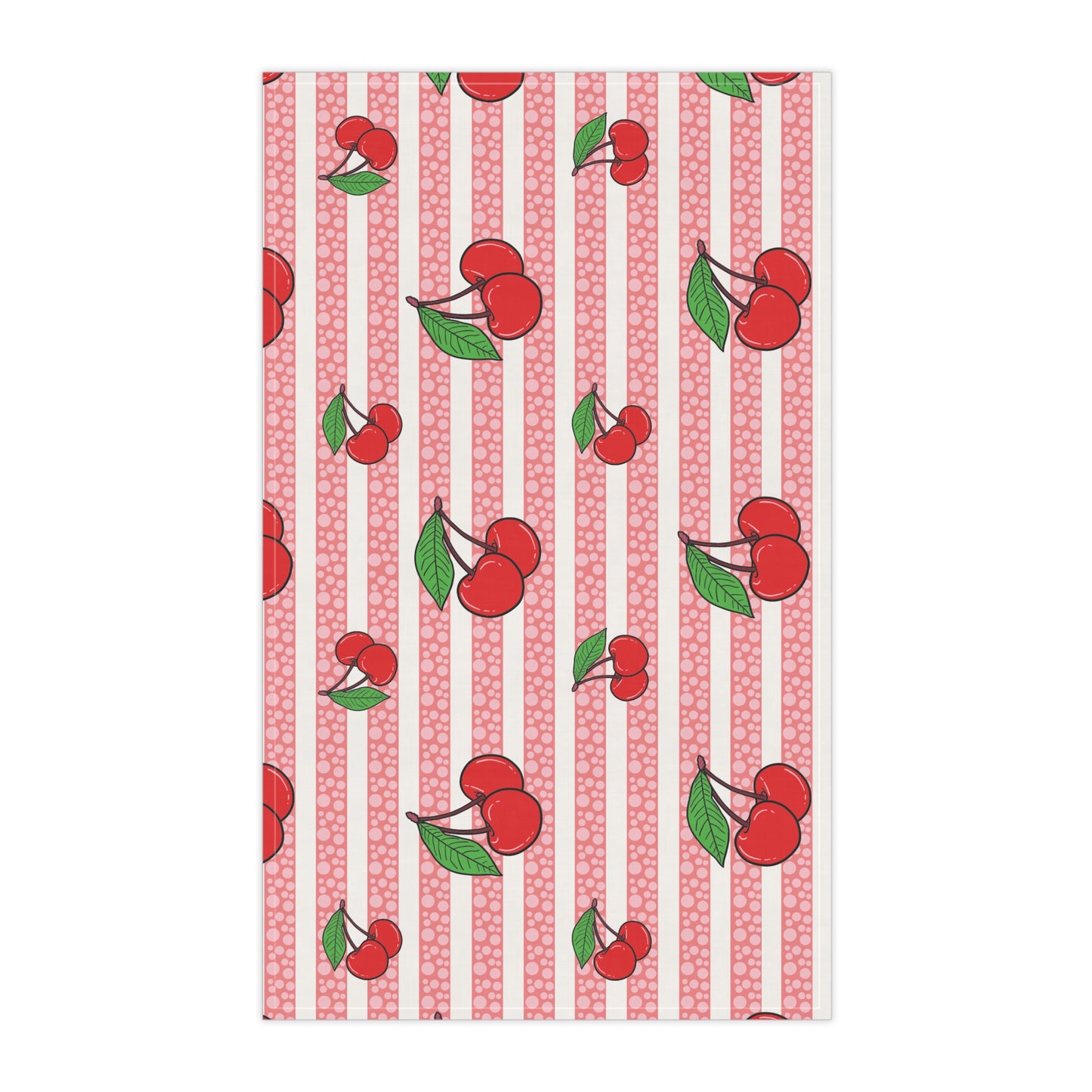 Cherry Tea Towels (cotton, poly)