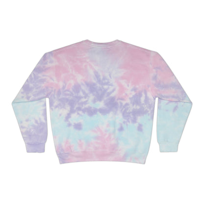 Dream Wild Hustle Hard Unisex Tie-Dye Sweatshirt