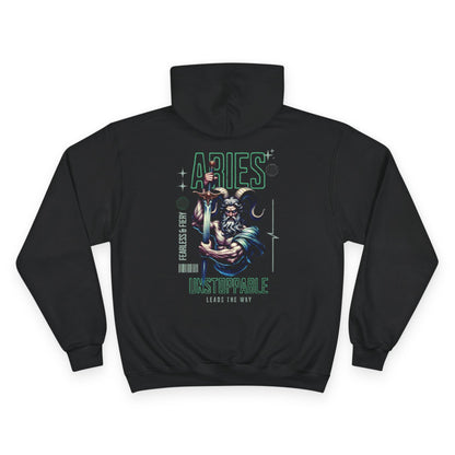 Unstoppable Aries Zodiac Champion Hoodie