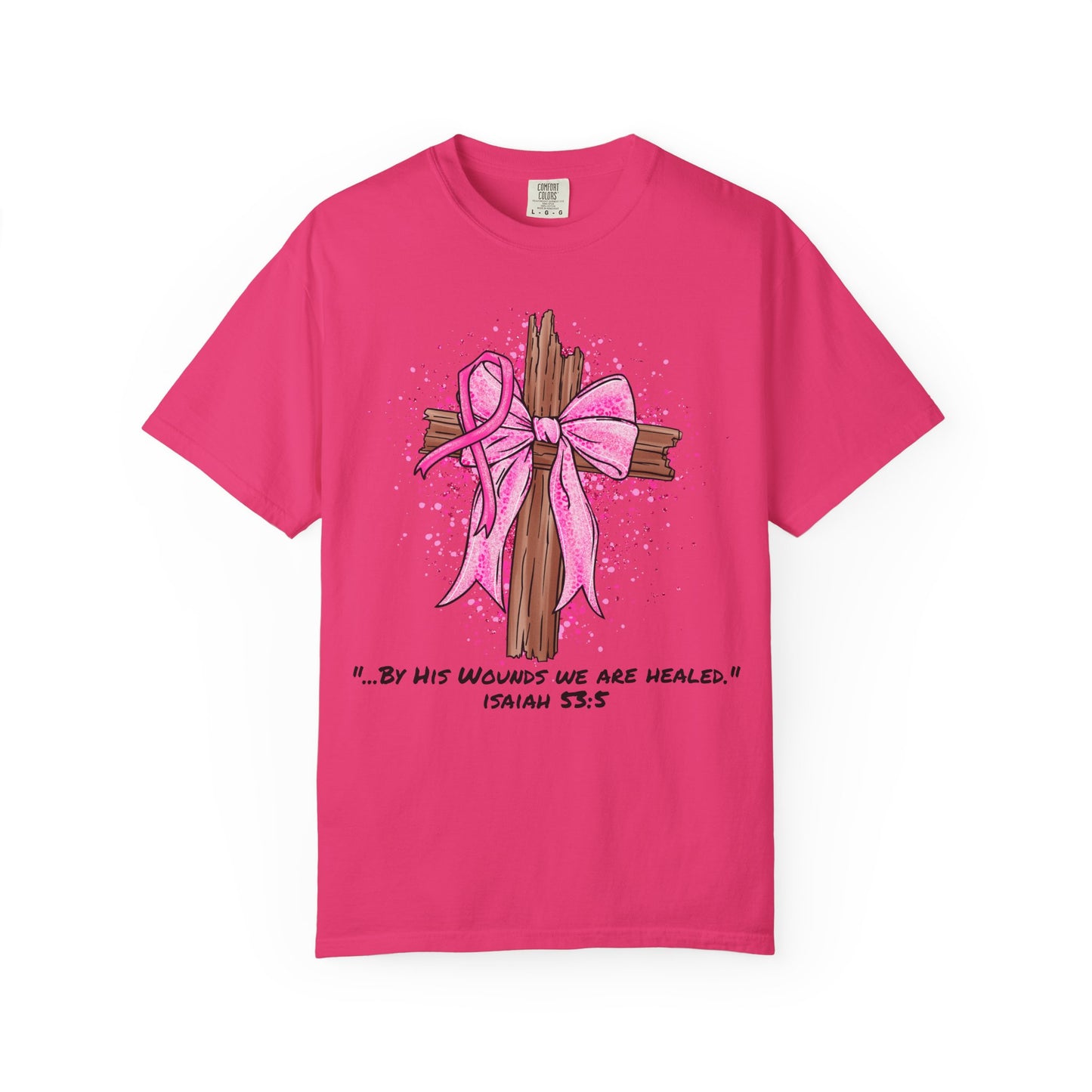 Faith-Inspired Breast Cancer Awareness T-Shirt
